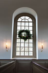 Colonial Williamsburg Bruton Parish Church Window
