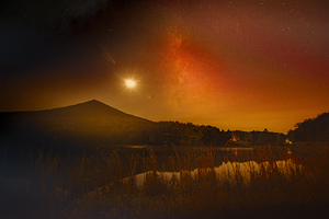 Blue Ridge Parkway Aurora