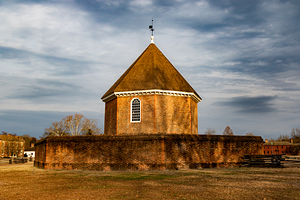 Historic Williamsburg Armory in Morning