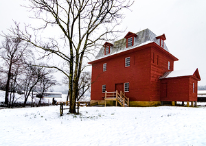 Last Big Otter River Mill Snowfall