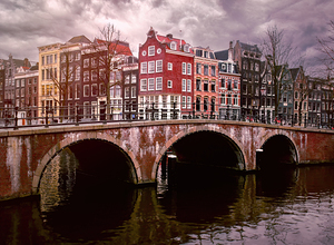 Amsterdam Leidsegracht Keizersgracht Canals