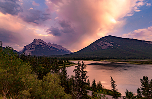 Banff Heavenly Sunset Sweet Dreams