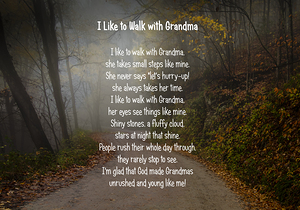 I Like to Walk with Grandma