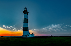 North Carolina Bodie Lighthouse at Dawn