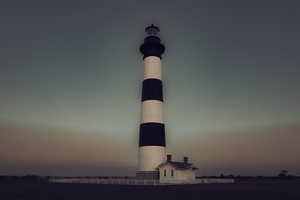 Colors of Sunset at the Bodie Lighthouse