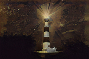 Bodie Lighthouse Abstract