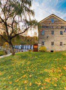 Brightwell Gristmill in Autumn