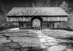 Cades Cove Tipton Place Double Cantilever Barn