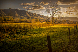 Cades Cove Valley in Autumn