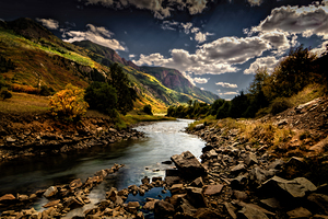 Colorado Crystal River in Autumn
