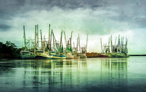 Georgia Shrimper Boats