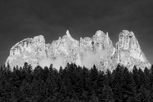 Possa di Fassa White Mountains