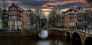 Leidsegracht and Keizersgracht Canals