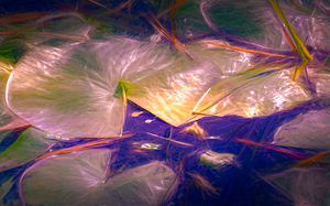 Lily Pad Abstract