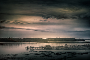 Lowcountry Docks at Sunset