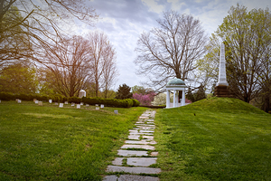Lynchburg Old City Cemetery in Spring