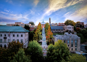 Lynchburg Monument Steps in Autumn