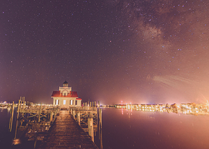 North Carolina Manteo Roanoke Marshes Lighthouse