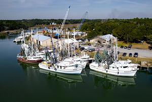 McClellanville Shrimper Docks
