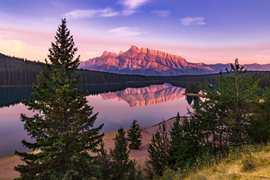 Mount Rundle Ring of Fire
