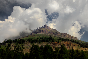 Niger Pass Mountain Sunset
