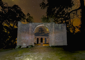 Old Sheldon Church Under the Stars