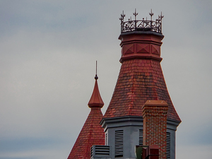 Old Salem Jail Cupola  in Massachusetts 