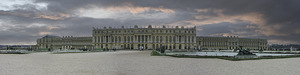 Palace of Versailles at Sunset Panorama