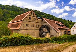 Rothenburg ob der Tauber Water Wheel