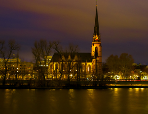 Old Frankfurt Germany Sachsenhausen Church