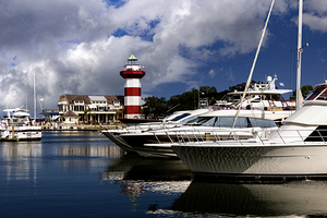 Sea Pines Lighthouse and Yachts