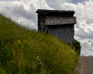 Old Dolomite Mountains Sesto Sexten Barn