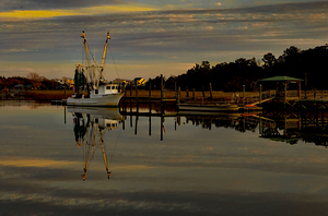 Shrimper Home for the Night