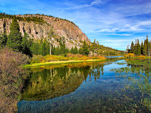 Eastern Sierra Tiny Lake Reflections