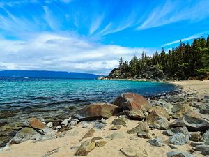 Lake Tahoe Beach Vista