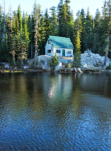 Sierra Fairy Cabin Pond