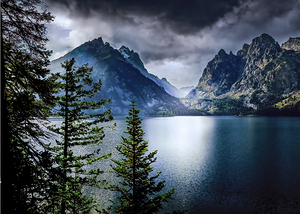 Grand Teton National Park Lake Sunset