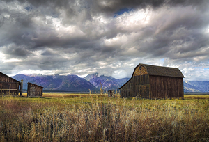 Mormon  Row Barn Homestead
