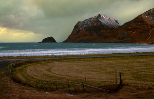 Vik Hauklandstranda Beach