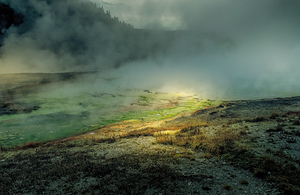 Yellowstone Hot Springs River Palette