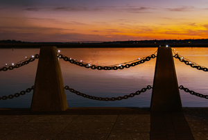 Beaufort Sc Sunset River Walk