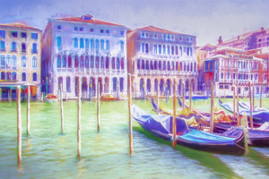 Venice Grand Canal Gondolas