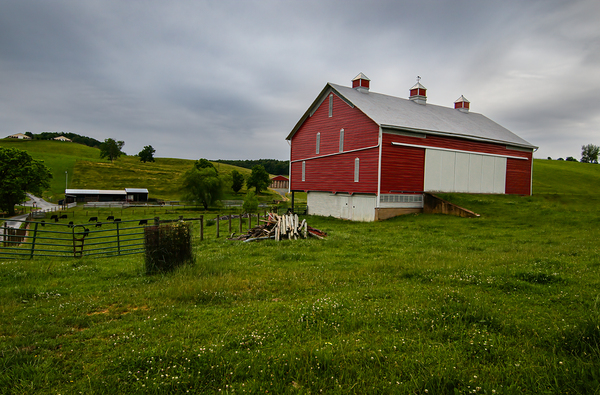 Homestead Resort Virginia Farm 1 Print