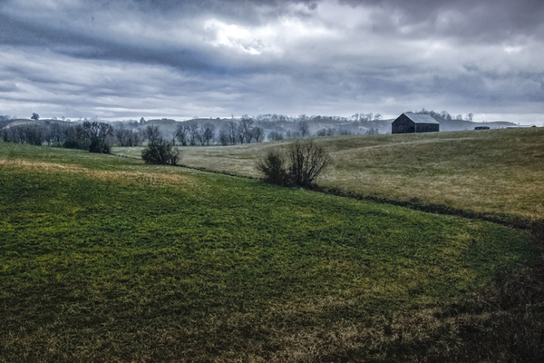 Southwest Virginia Farm Storms Print
