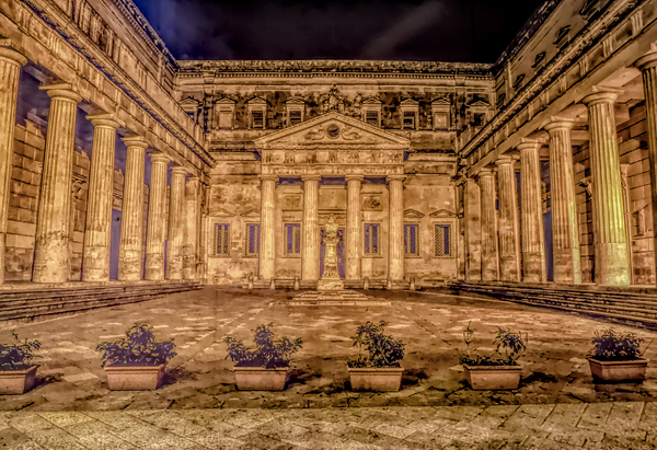 Lecce Palace of the Province Print