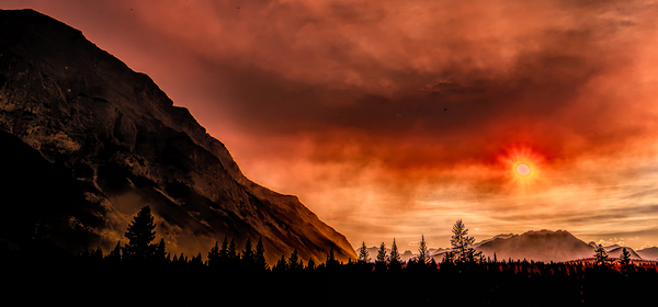 Canadian Rockies Fire Print