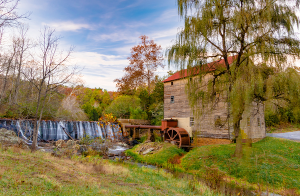 Brightwell Mill Amherst County Virginia Landscape Print