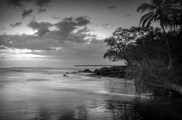 Eastern Costa Rica Caribbean Black Sand Beach