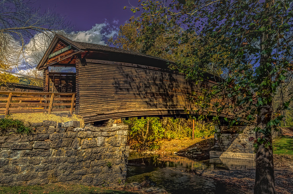 Covington Virginia Humpback Bridge Print