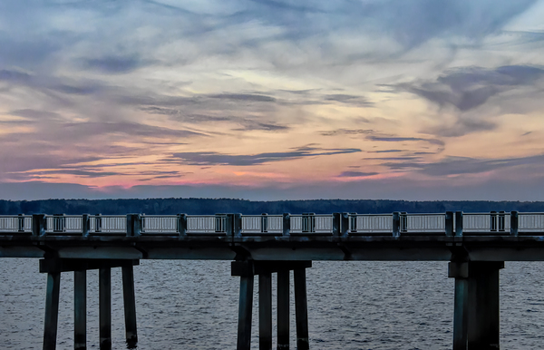Lake Marion Bridge Sunset Print
